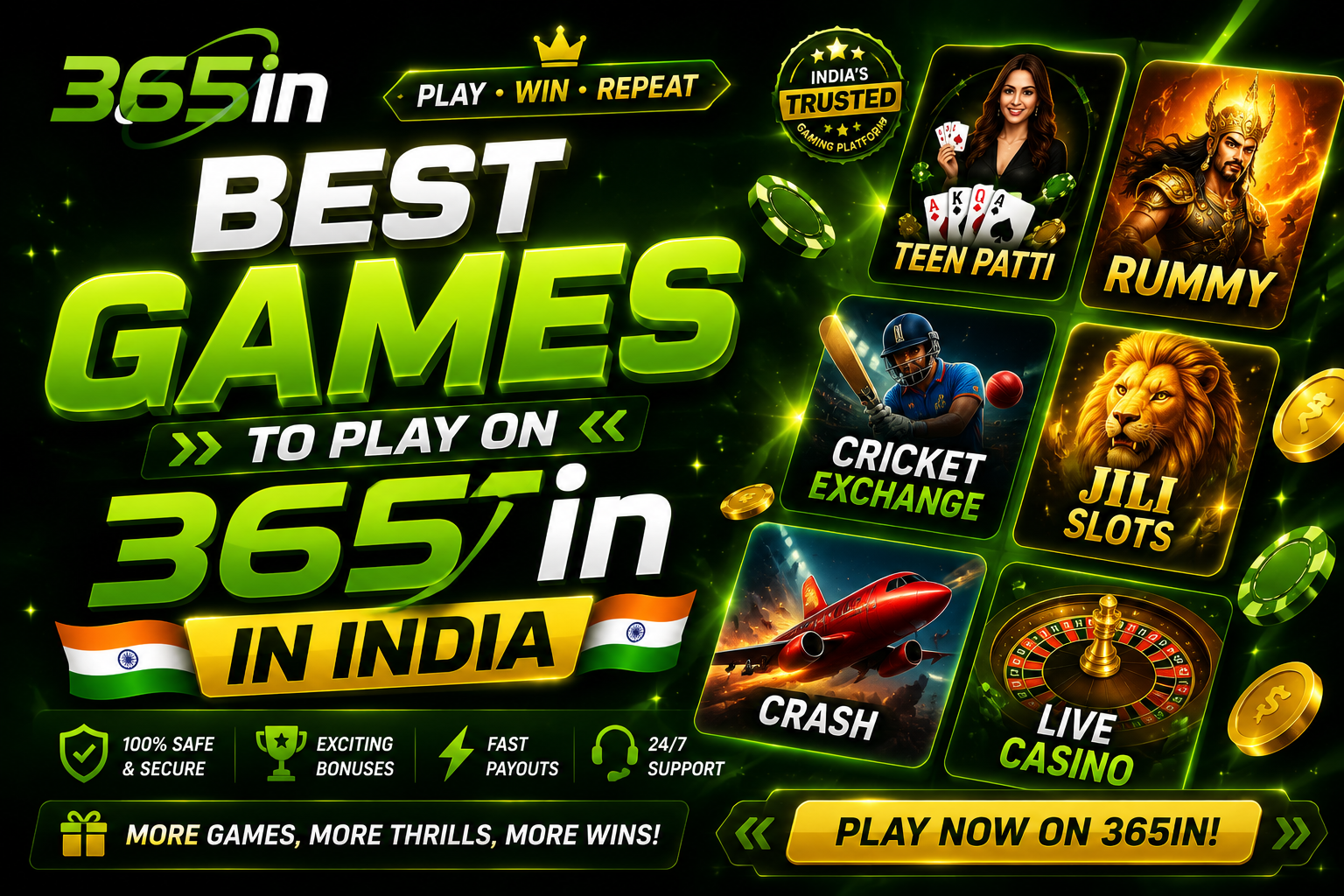 Top 10 Games on 365in